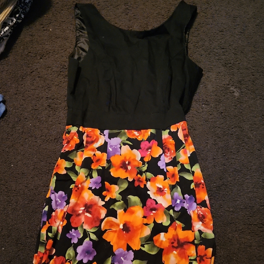 Forever 21 Chic Black Satin Top